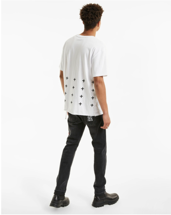 KSUBI 4X4 BIGGIE SS TEE OPTIC WHITE