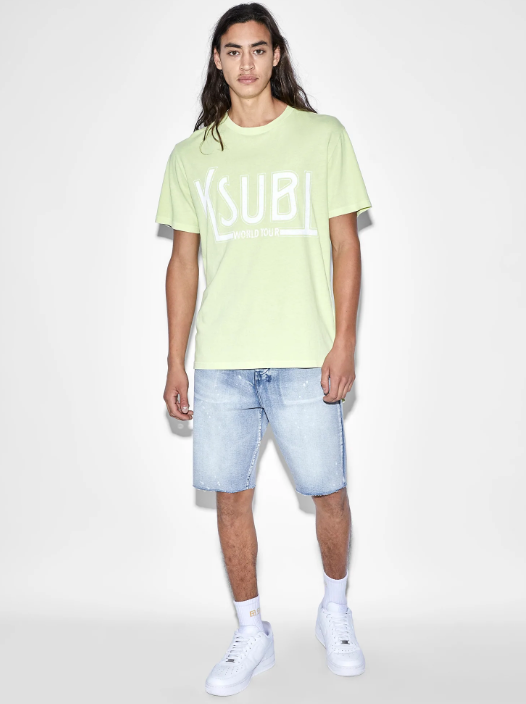 Ksubi Ticket Kash SS Tee Acid
