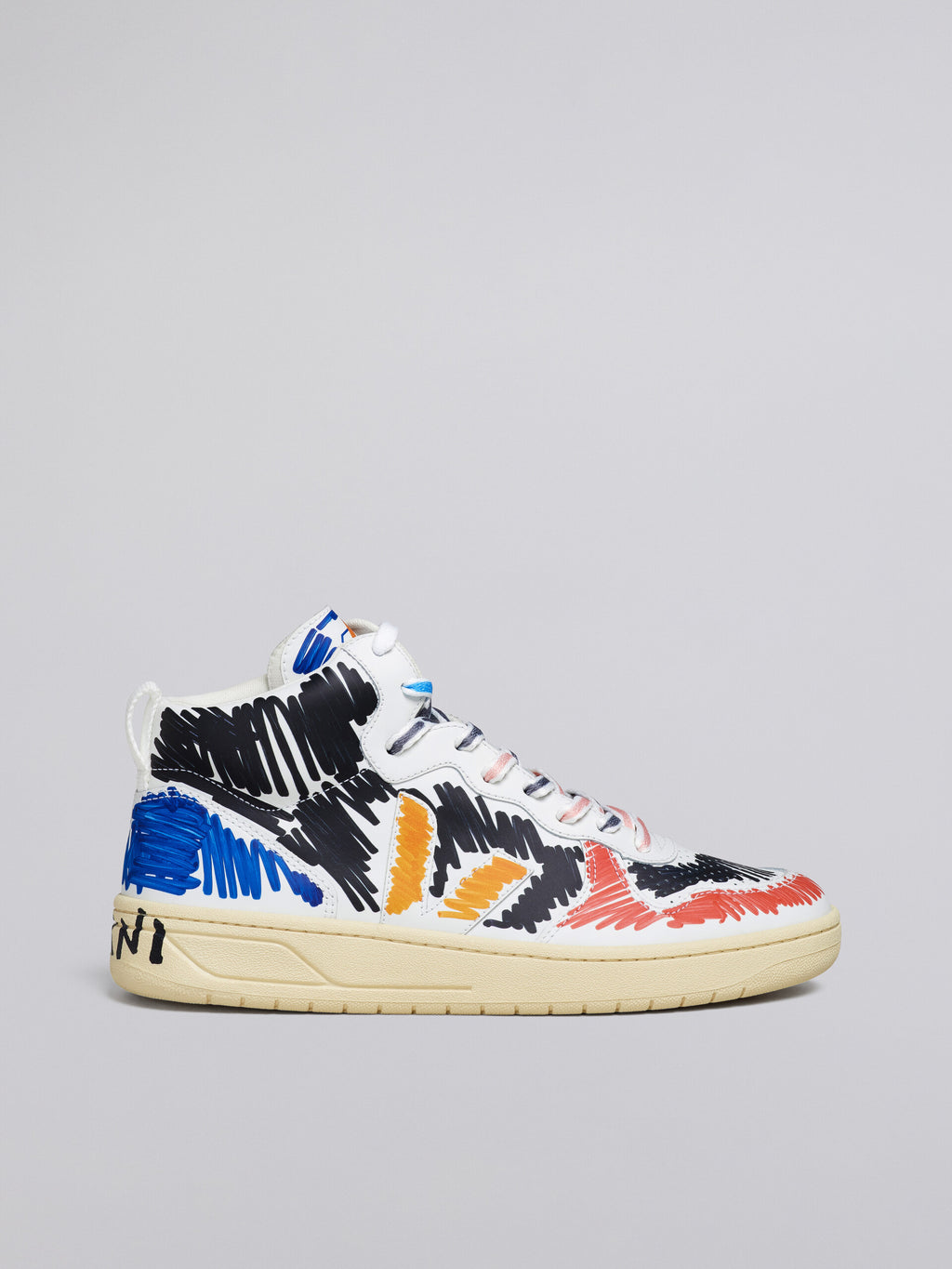 Veja x Marni V-15 Leather Black