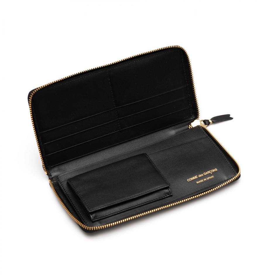 CDG Huge Logo Wallet - Black