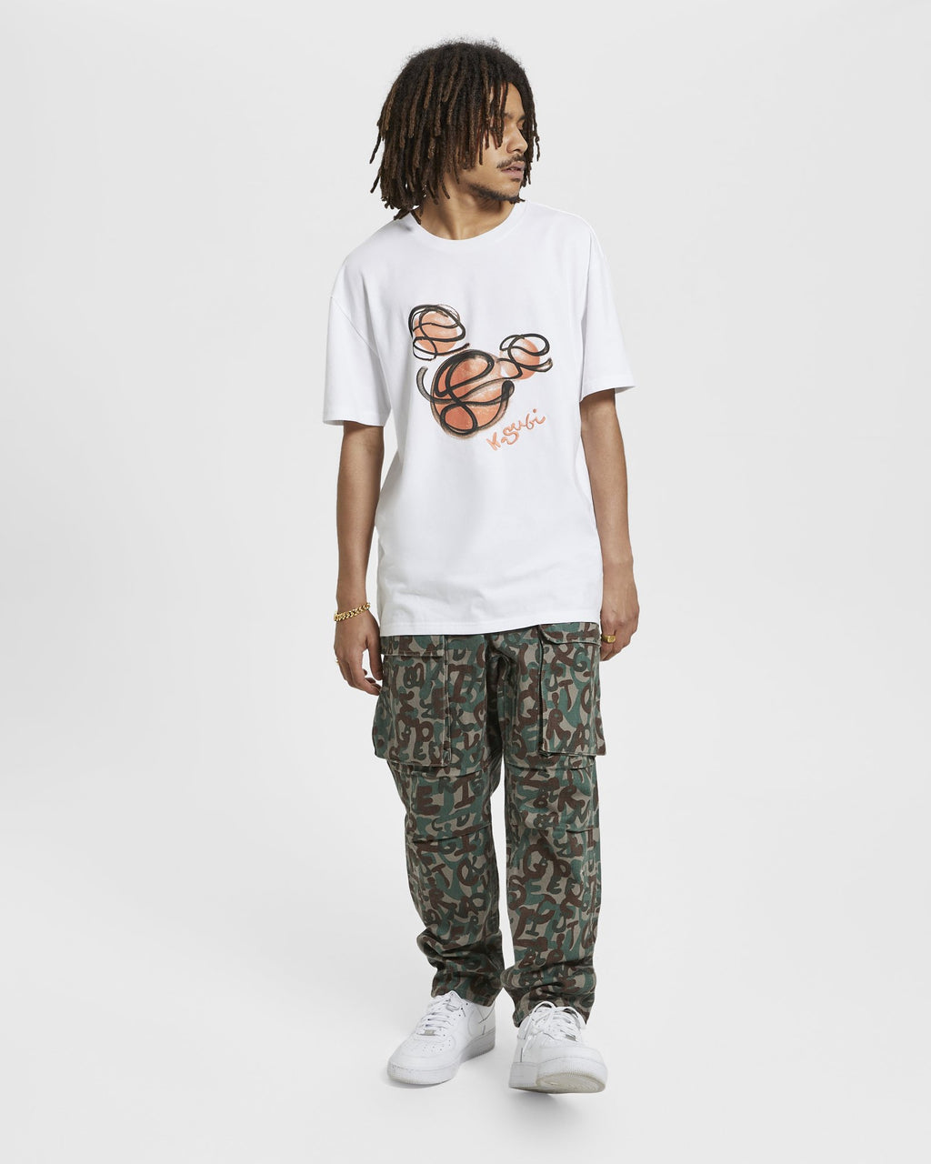 Ksubi Bball Biggie SS Tee White