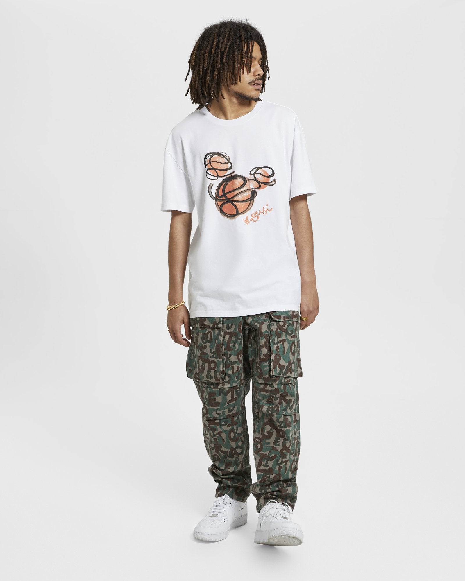 Ksubi Bball Biggie SS Tee White
