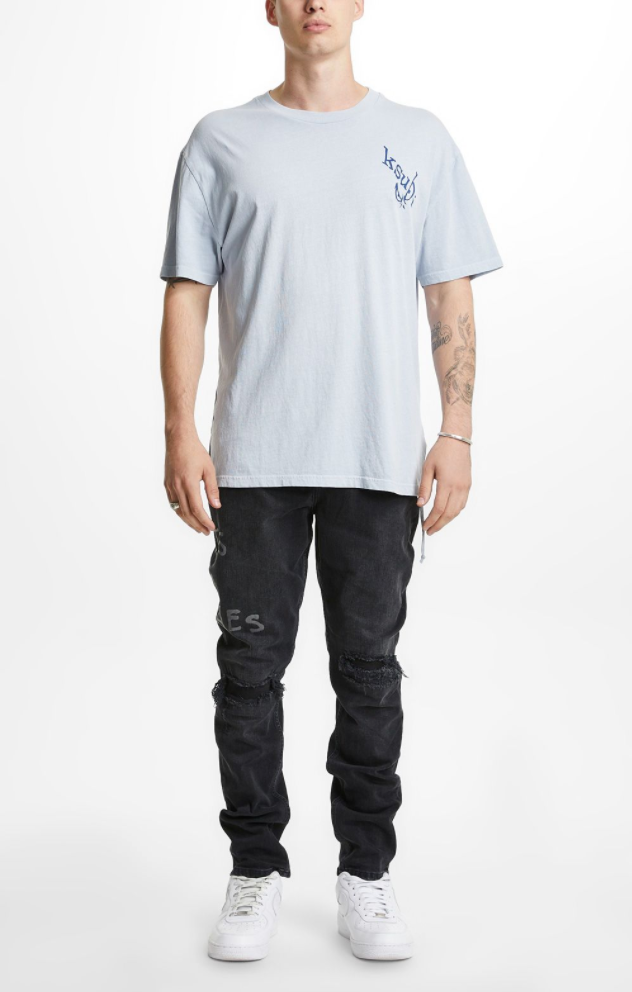 Ksubi Ksubeye Biggie SS Tee Sky