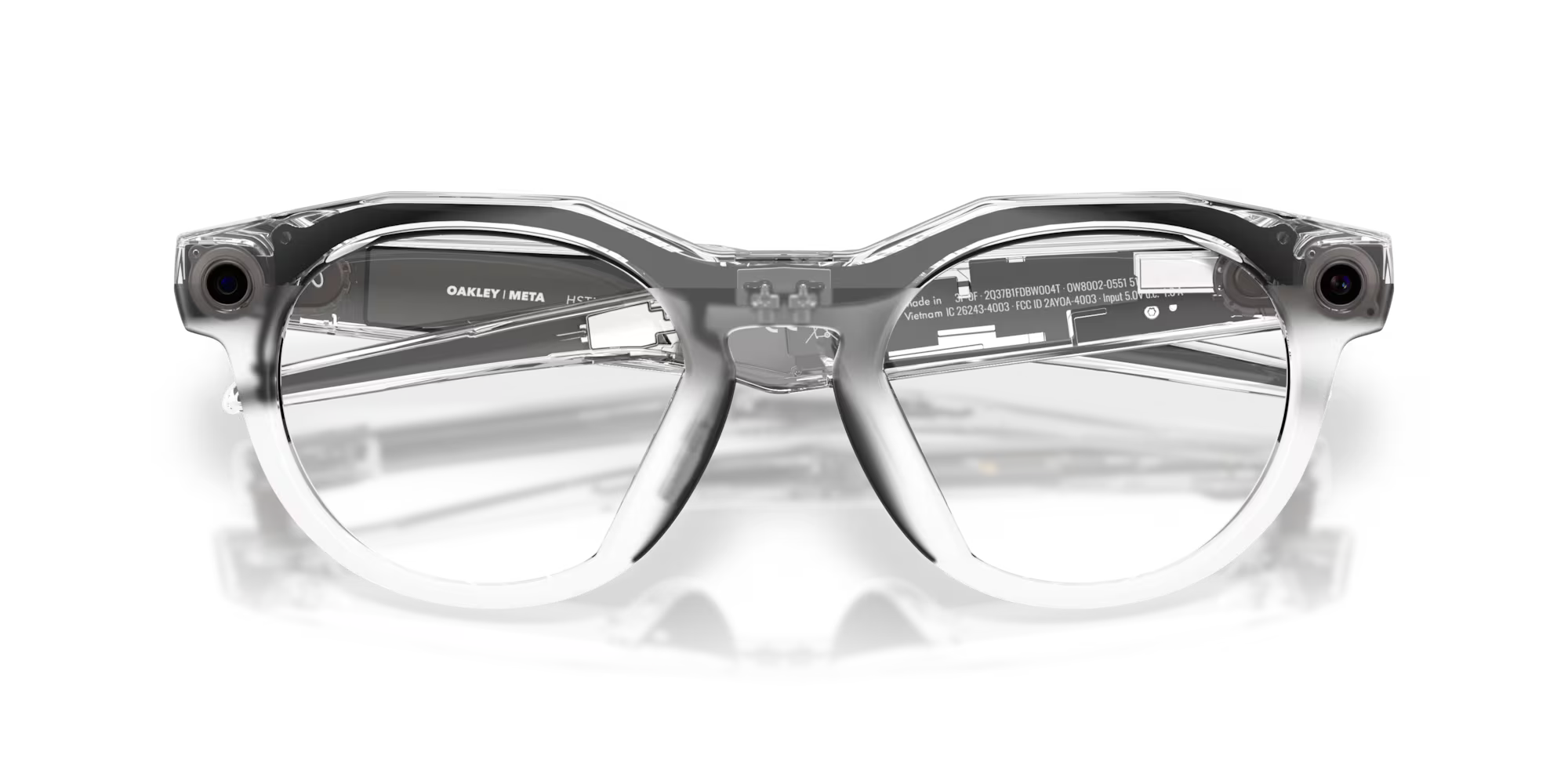 oakley meta clear frames