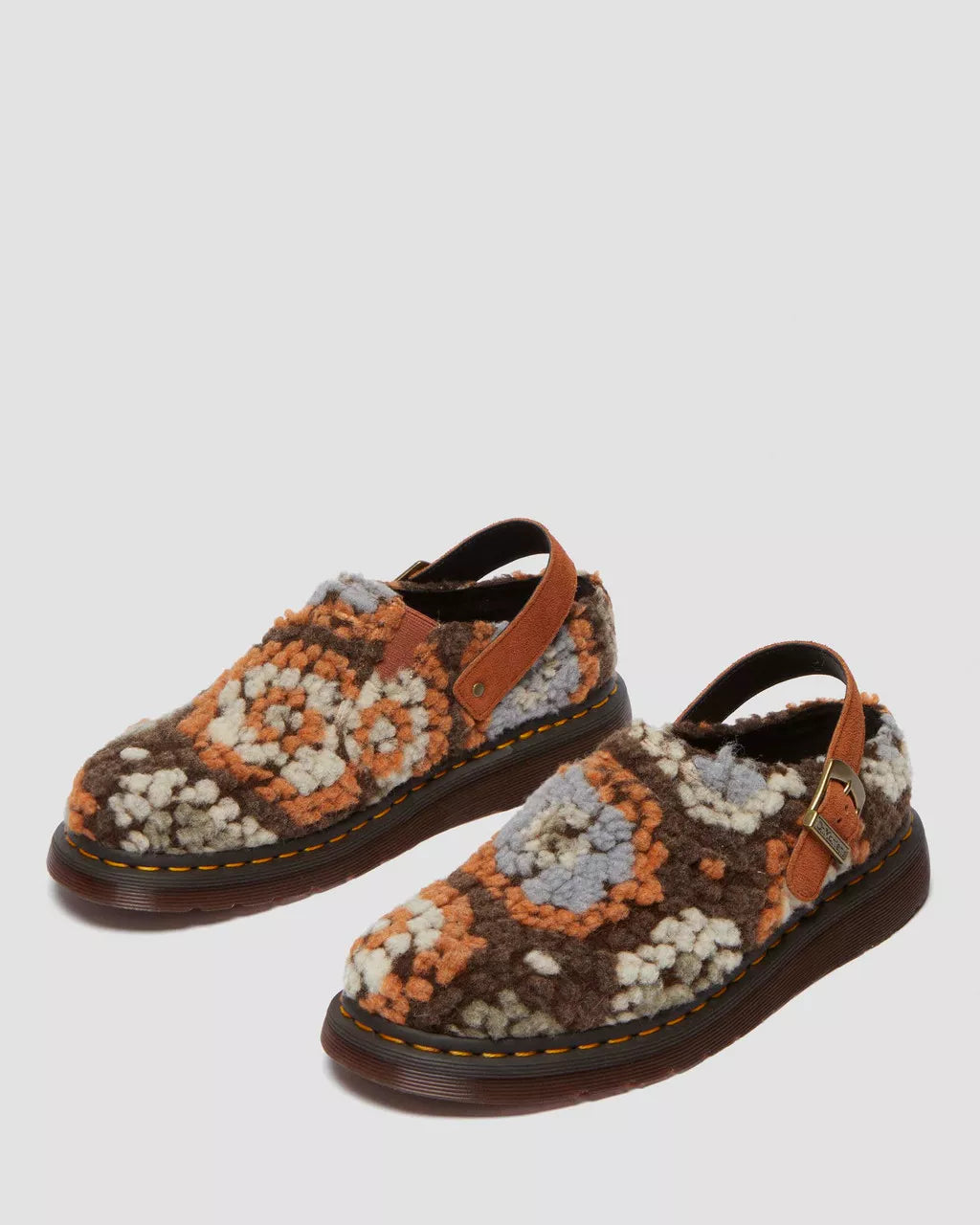 Dr Martens Isham Crochet Wool and Suede