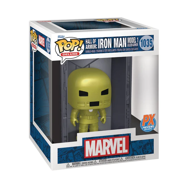 FUNKO POP! Iron Man: Hall of Armor (Model 1 Golden Armor