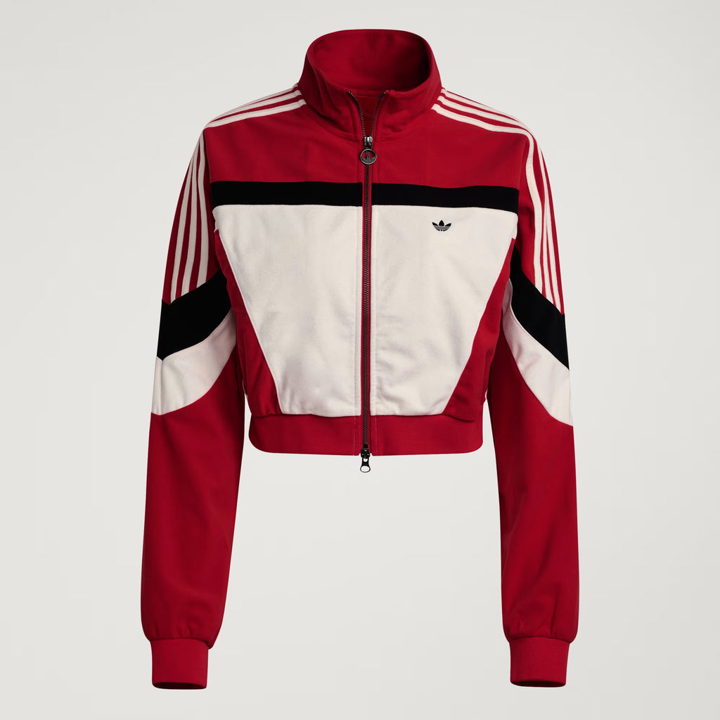 Adidas blocking track jacket