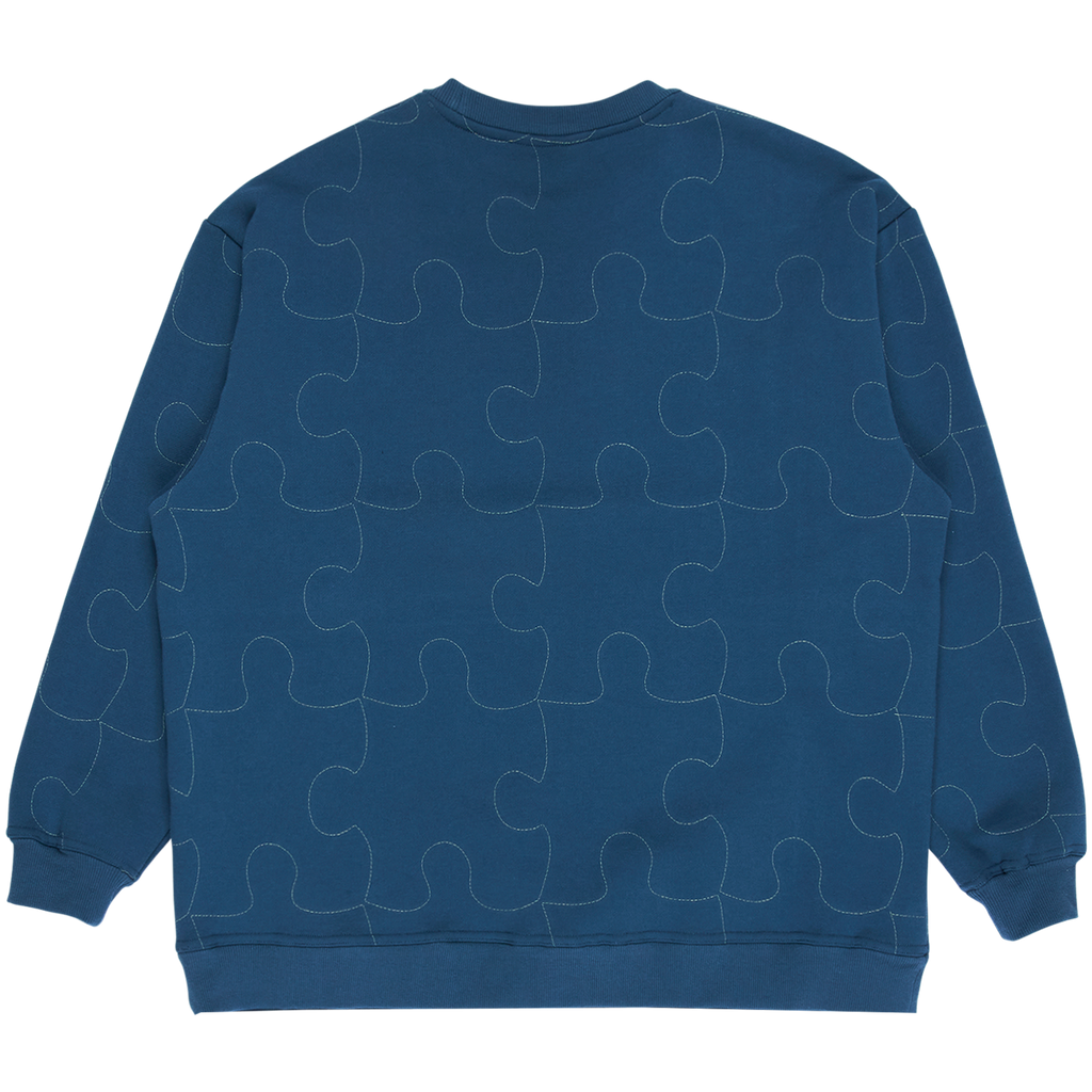 Pleasures Pieces Reflective Crewneck