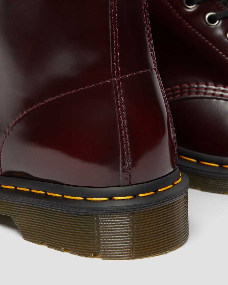 Dr. Martens 1460 Vegan Cherry Red Rub Off