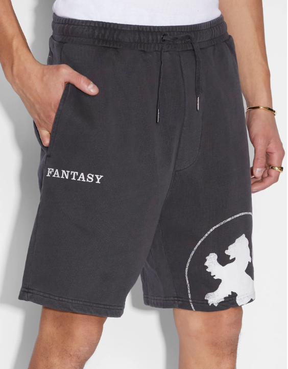 Ksubi Lion Trak Short Faded Black