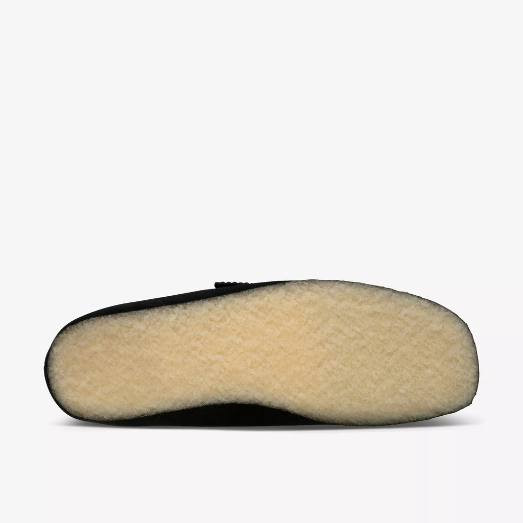 Clarks Wallabee Black Suede