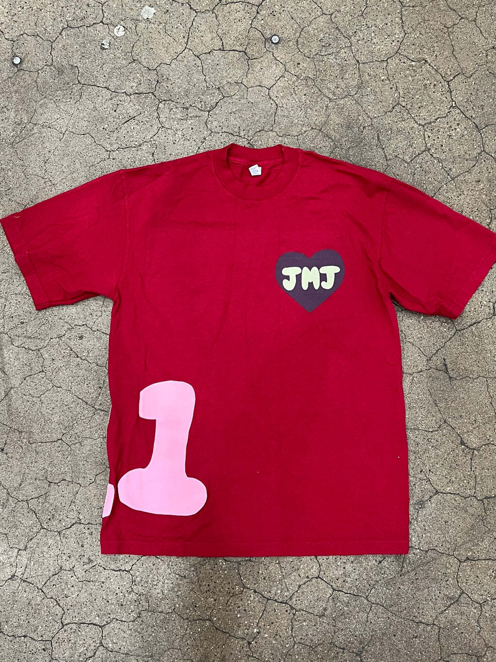 Sneex x AULBLACK JMJ4EVER Tee - Red