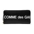 CDG Huge Logo Wallet - Black
