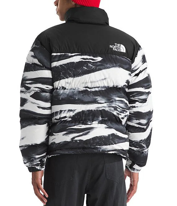the north face 1996 nuptse print