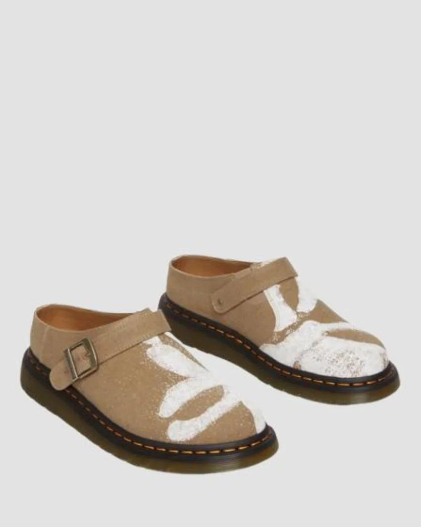 DR. MARTENS ISHAM HEMP FLORAL SAVANNAH TAN