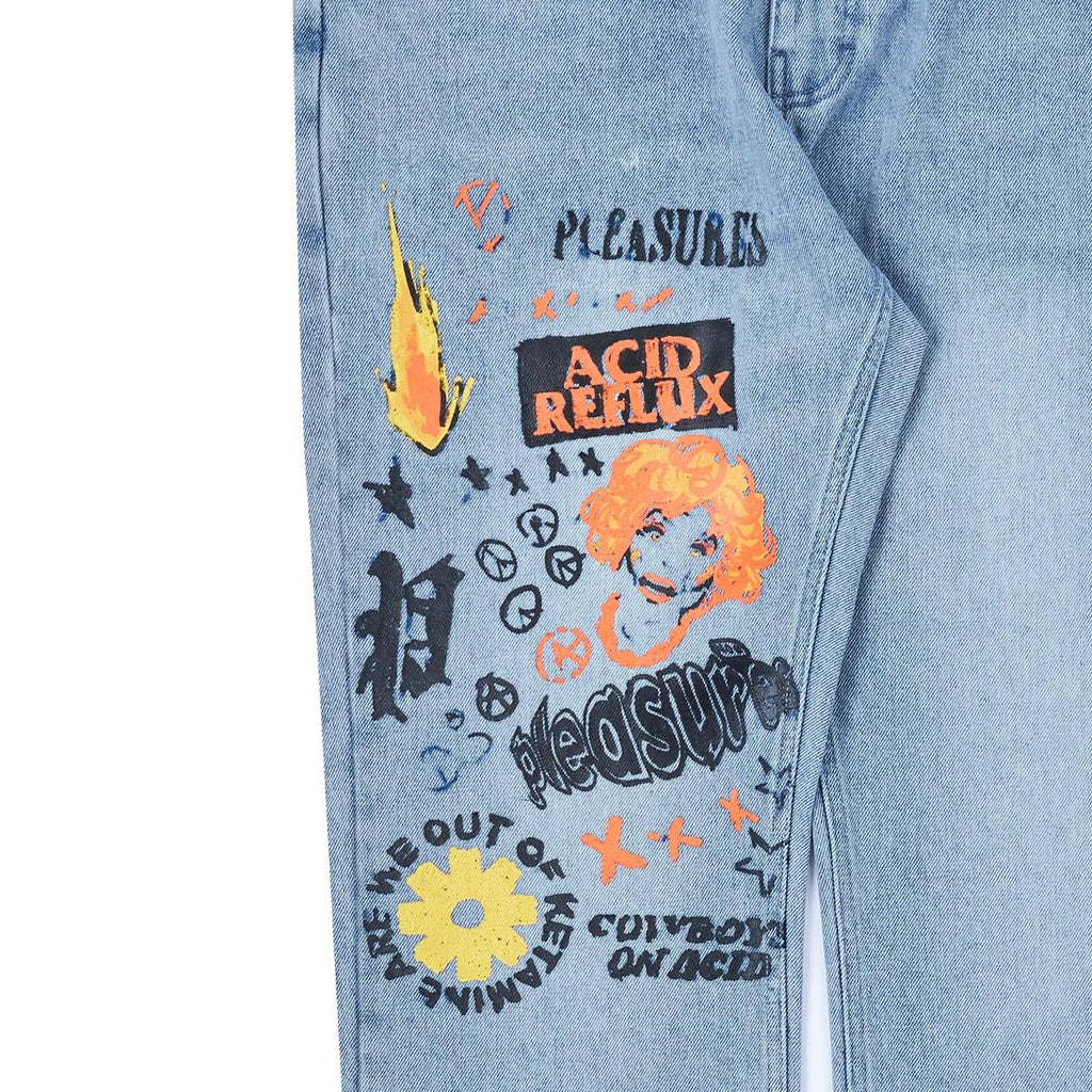 Pleasures Reflux 5 Pocket Denim