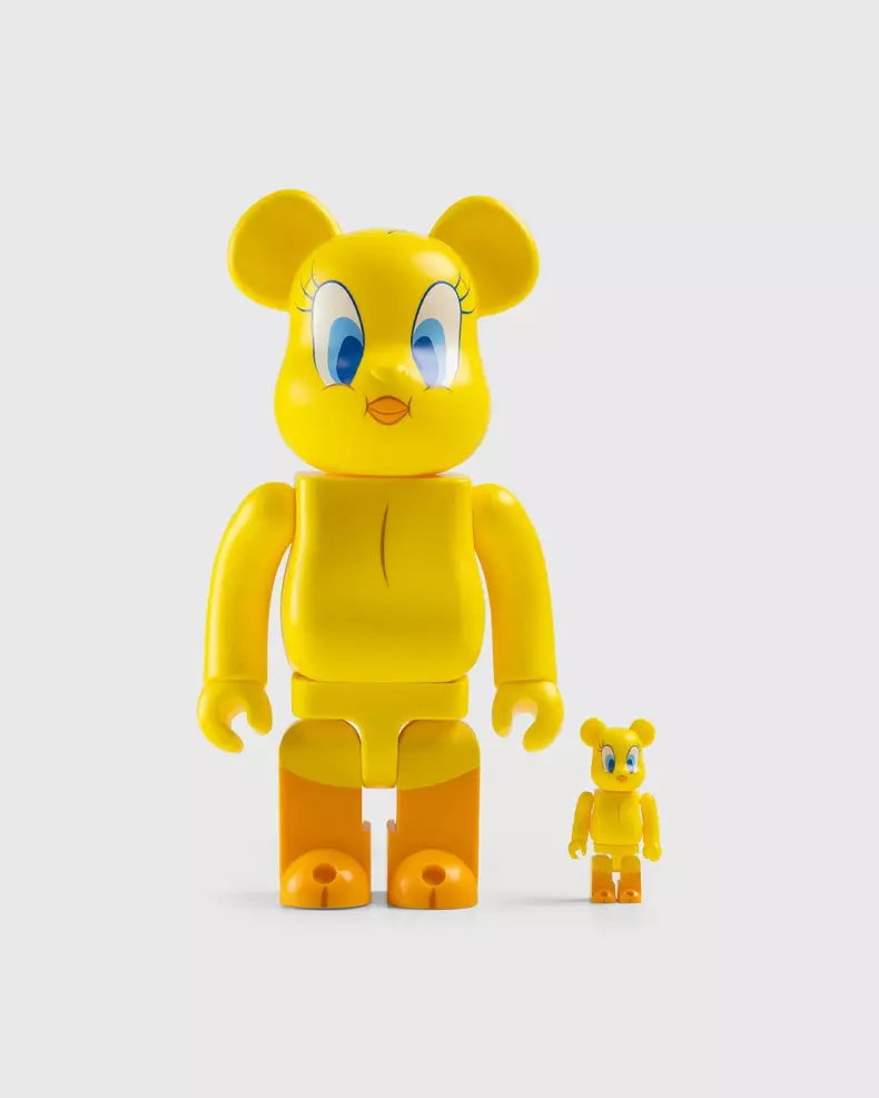 BE@RBRICK x Looney Tunes (Tweety) Set 400% and 100%