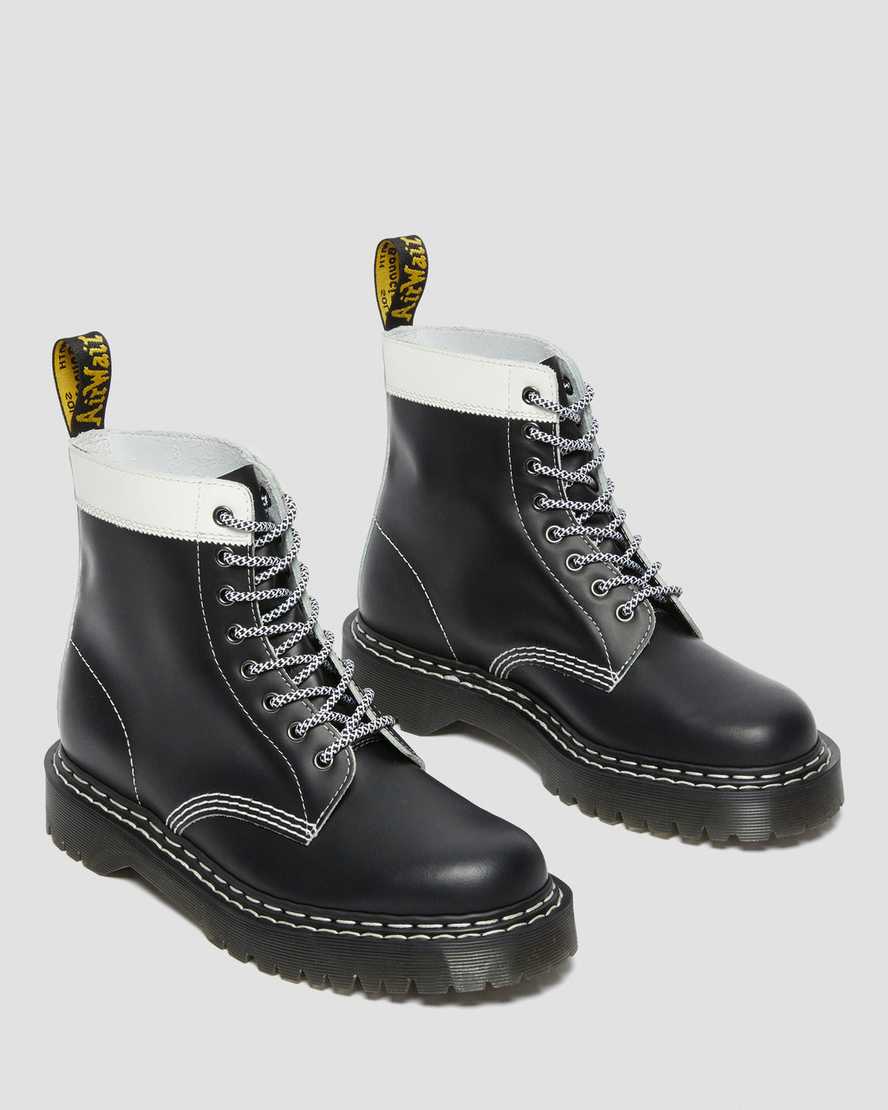 DR MARTENS 1460 PASCAL BEX LEATHER CONTRAST (WHITE UPPER)