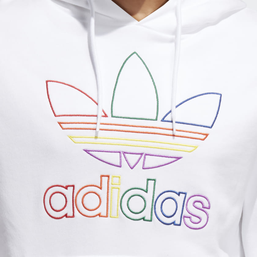 Adidas Pride Trefoil Outline Hoodie