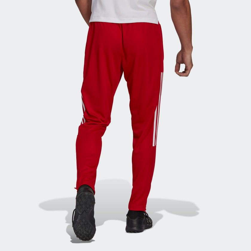 Adidas Tiro Track Pants (Red/White Stripe)