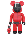 BE@RBRICK X Squid Games Guard Square 400% & 100%