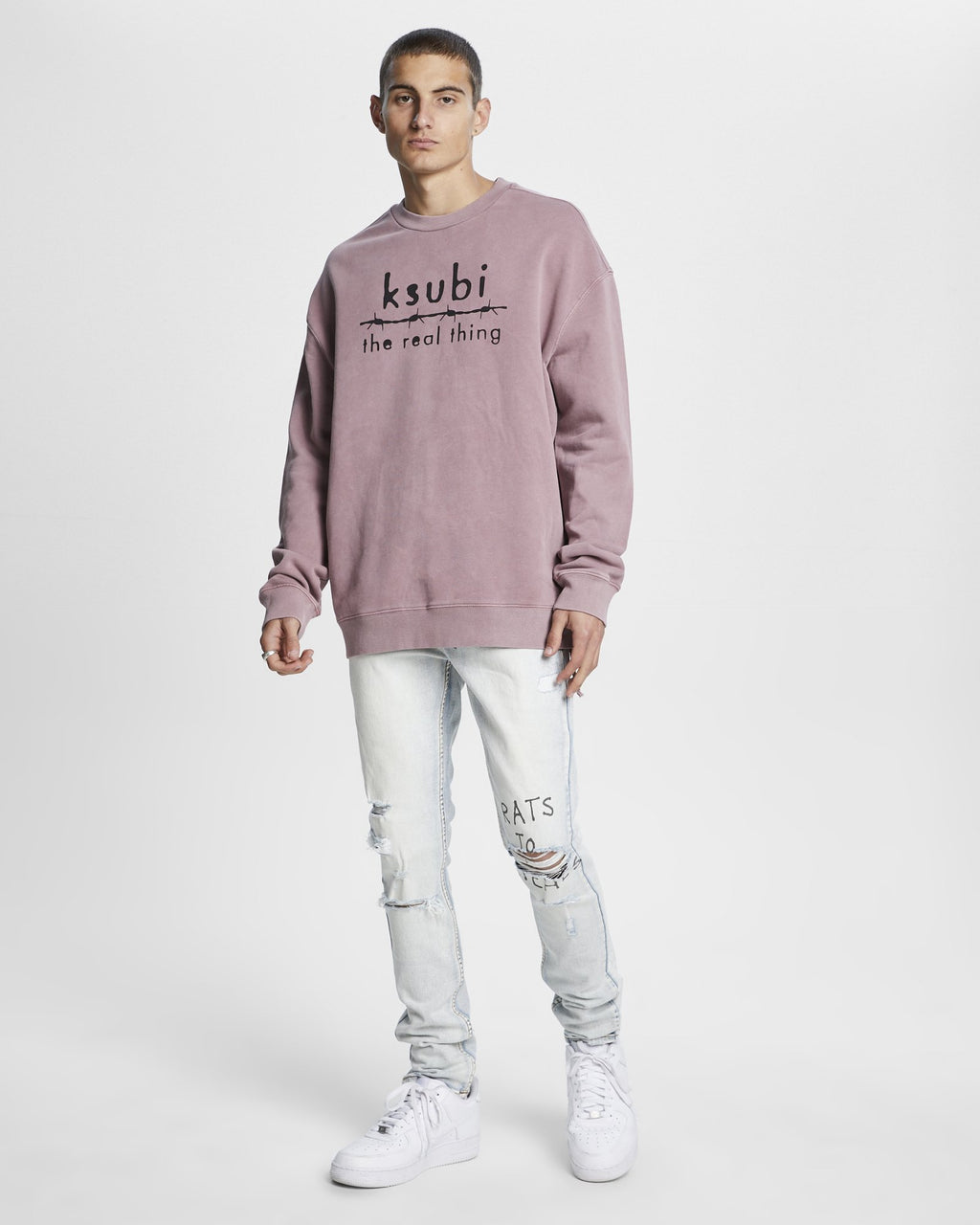 Ksubi Real Biggie Crew Vino
