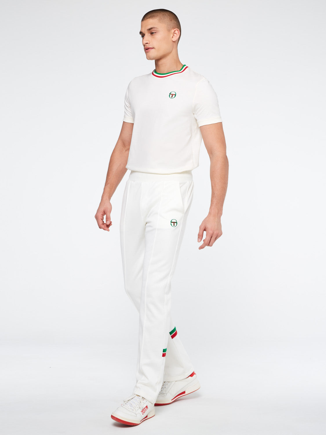 Sergio Tacchini Tomme Track Pant Archivio-White