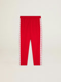 Golden Goose Star Collection Tapered Trackpant (Red)