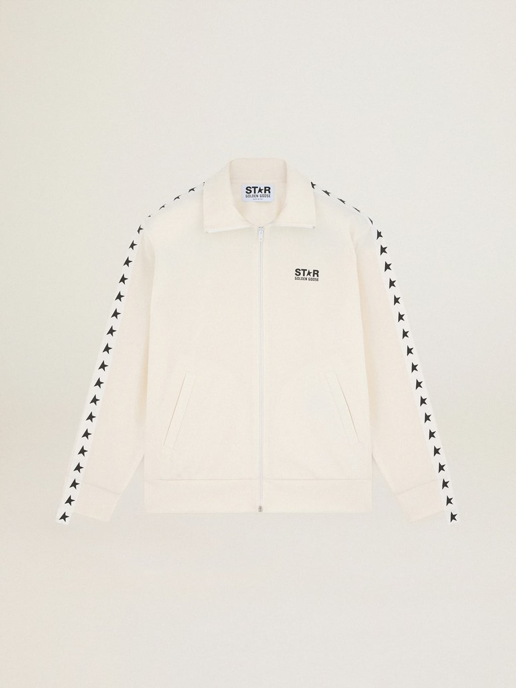 Golden Goose Star Collection Track Jacket (White)
