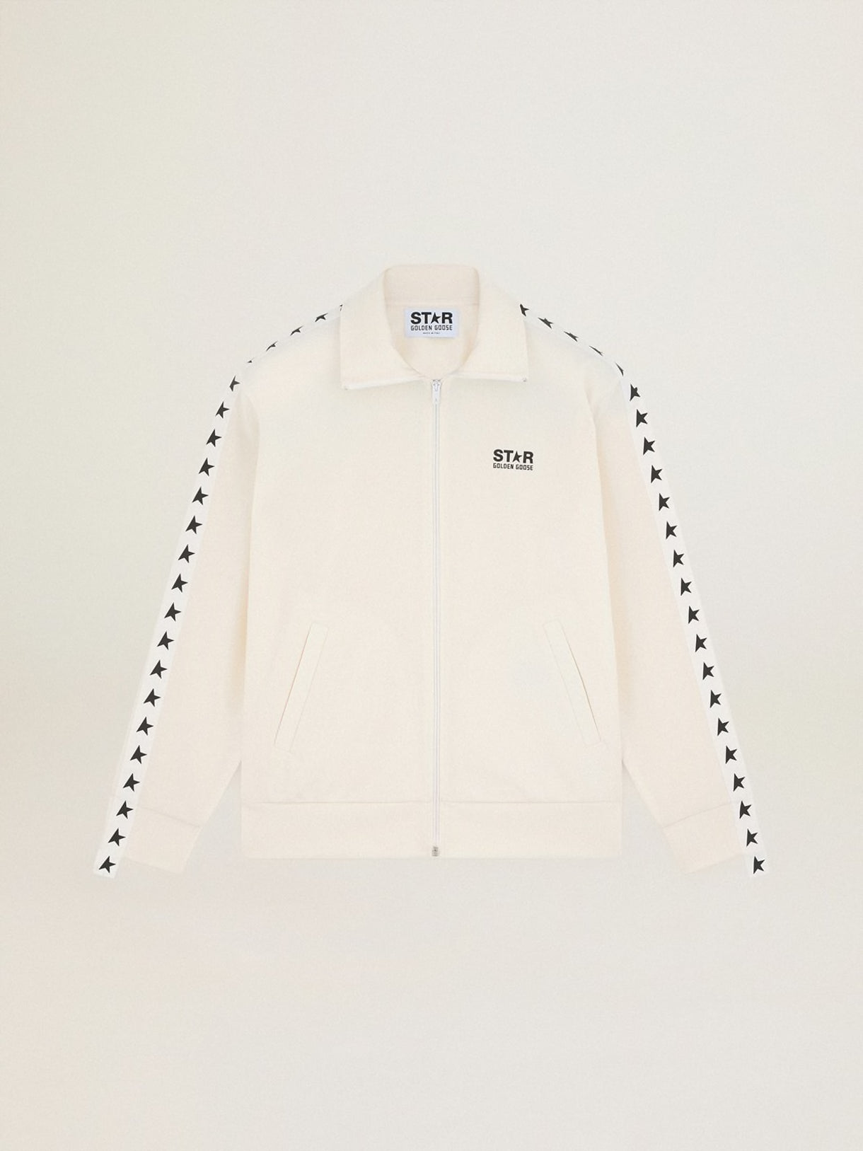 Golden Goose Star Collection Track Jacket (White)