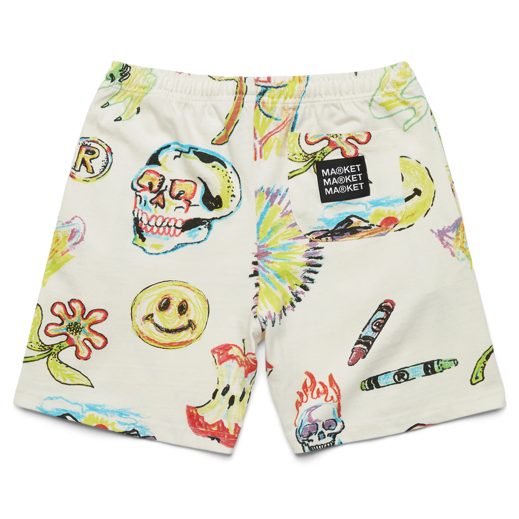 MARKET Coloring Book AOP Shorts