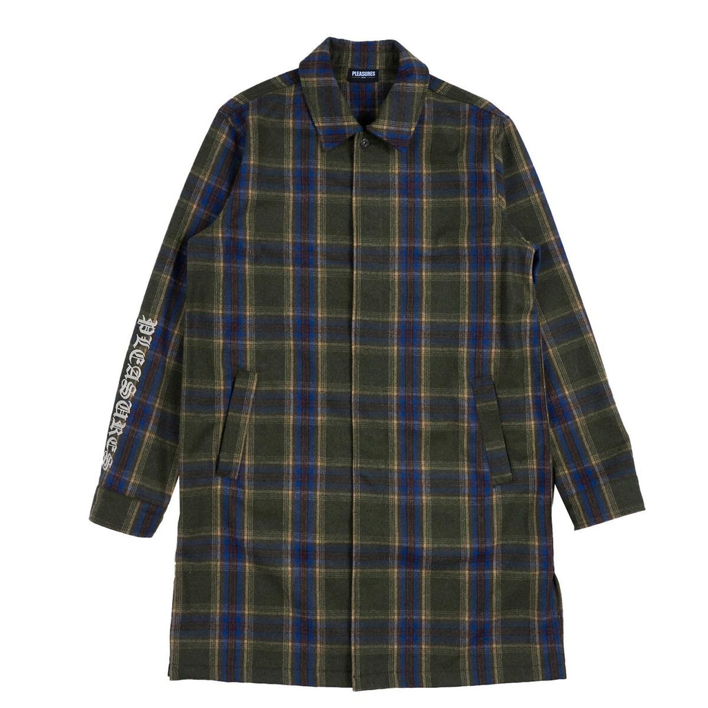 Pleasures Soul Plaid Trench