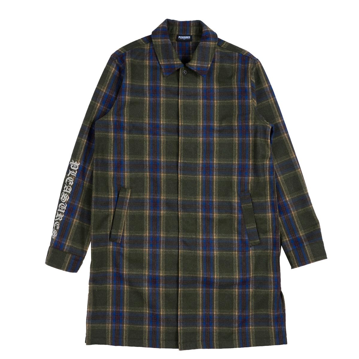 Pleasures Soul Plaid Trench