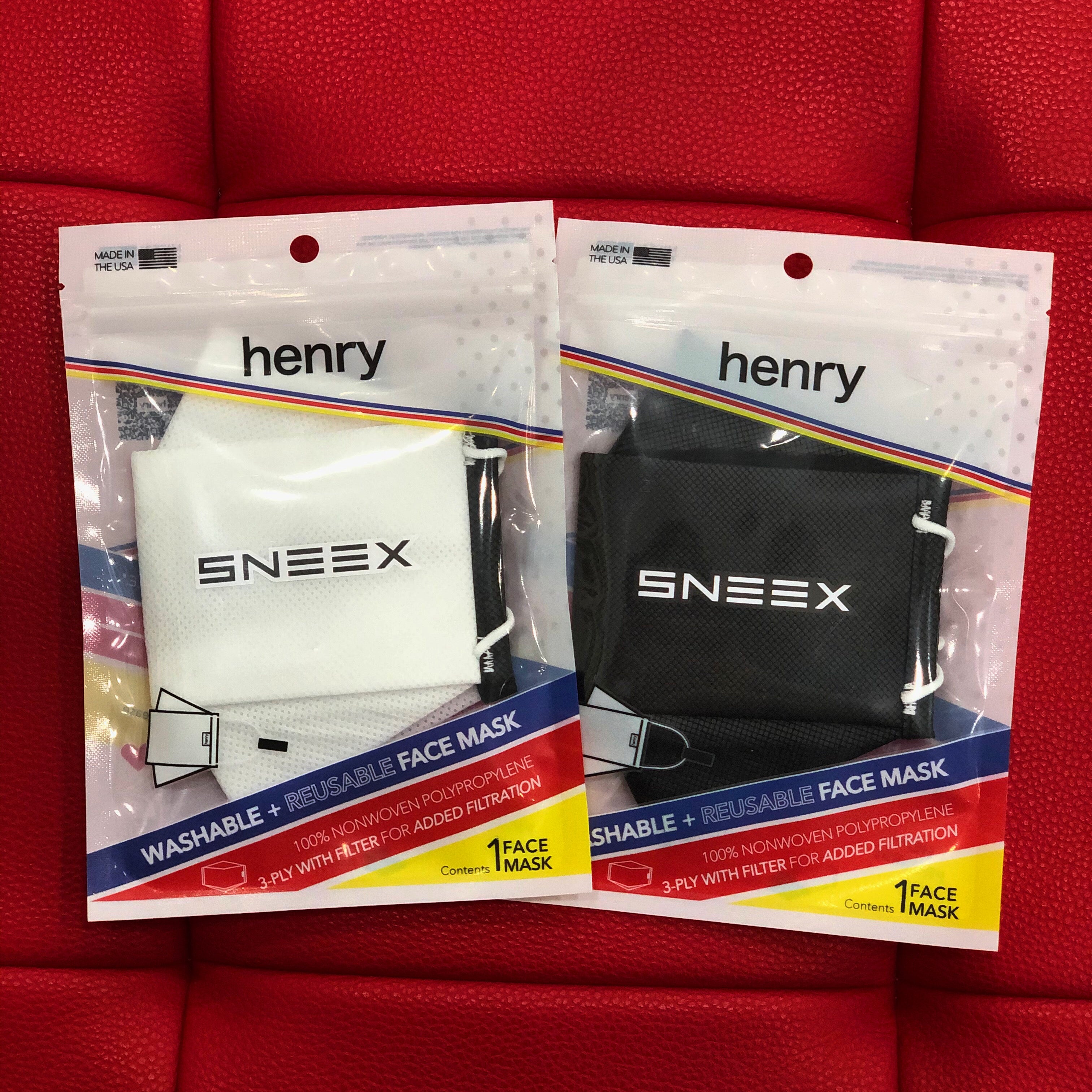 Sneex x Henry Travel Mask