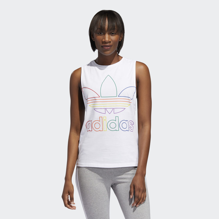 Adidas Pride Trefoil Tank Top