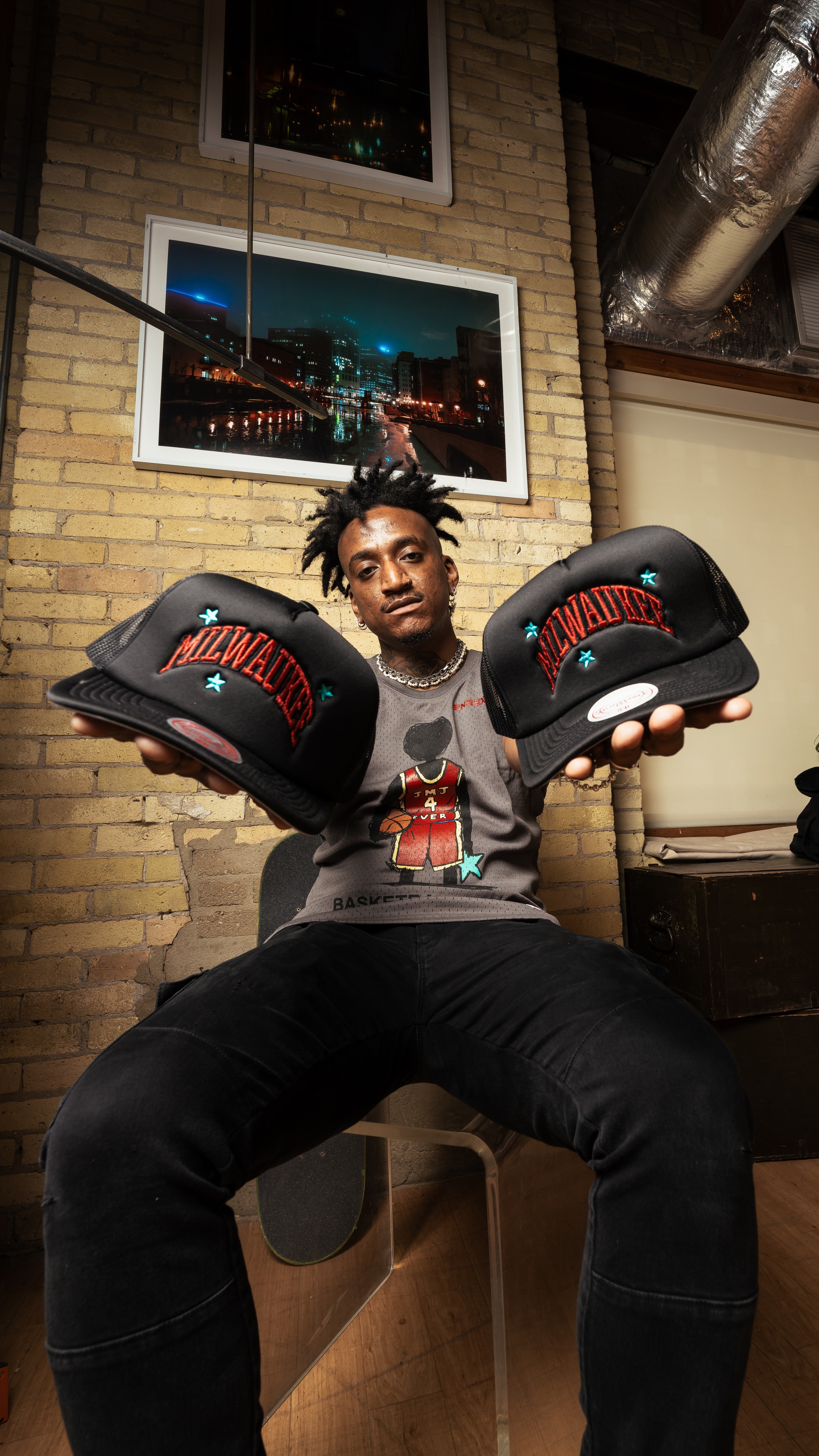 milwaukee basketball hat