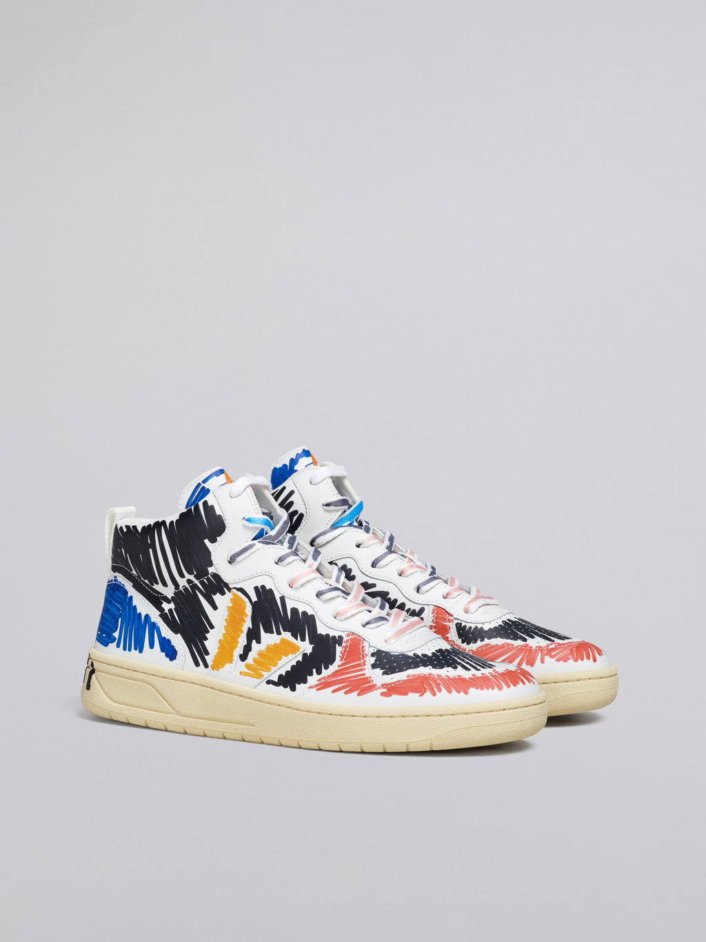 Veja x Marni V-15 Leather Black