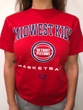 Midwest Kids x Ultra Game Detroit Pistons Tee