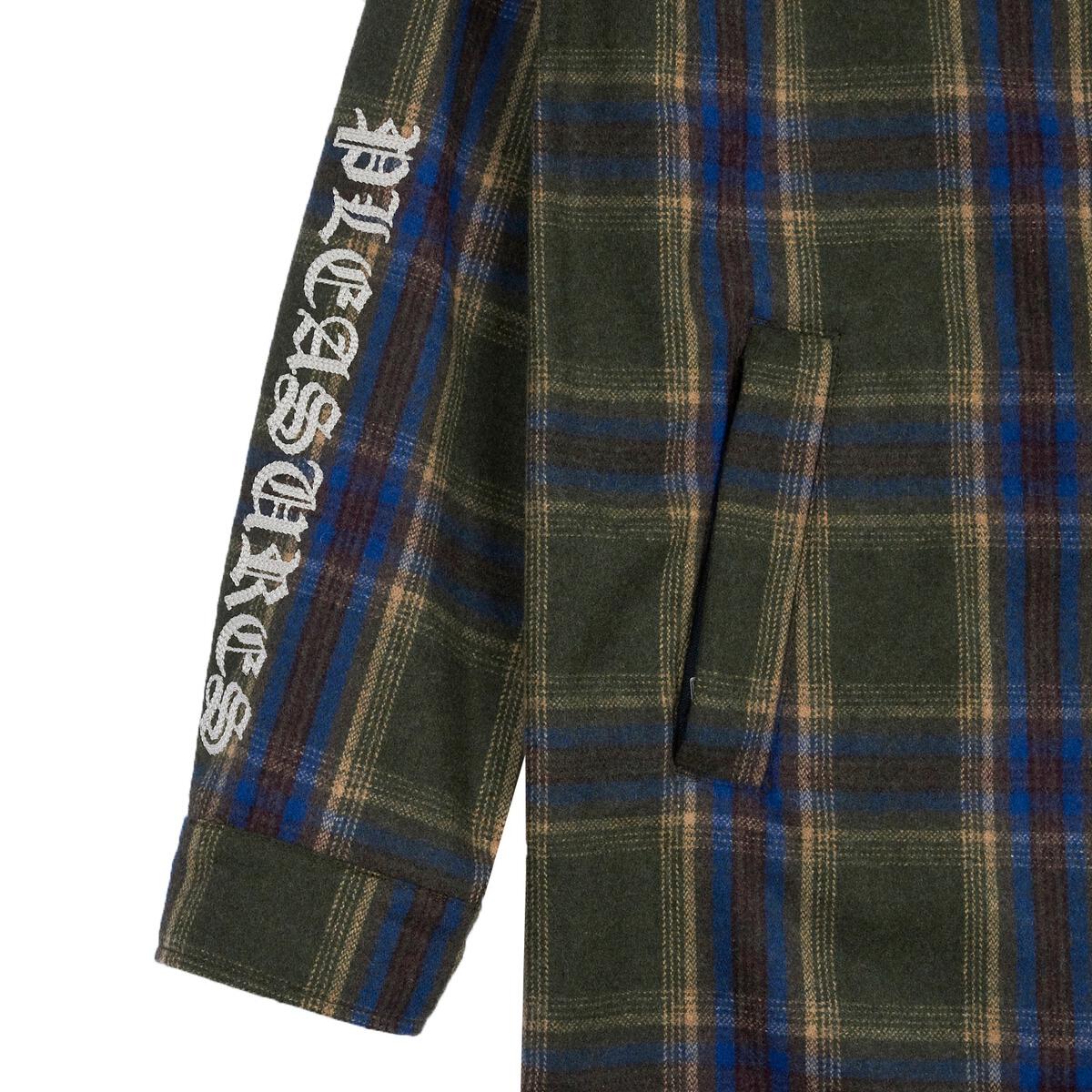 Pleasures Soul Plaid Trench