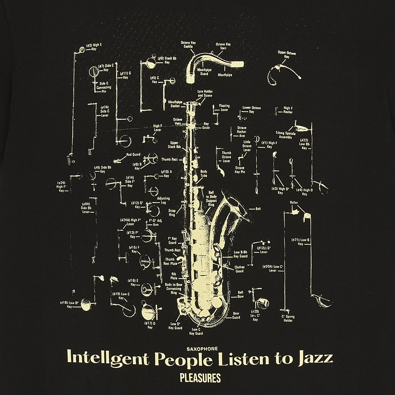 Pleasures Saxophone Tee