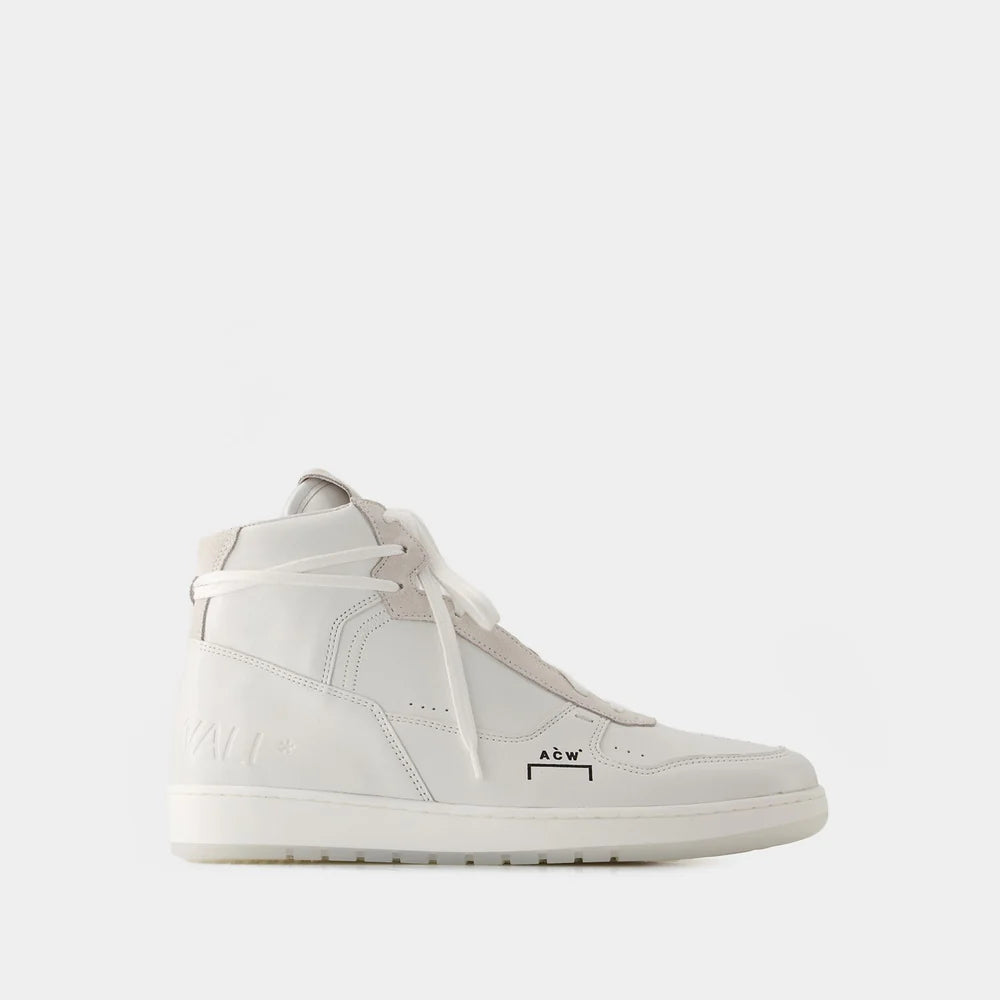 A-COLD-WALL* Luol Hi Top Sneakers - A Cold Wall- WHITE