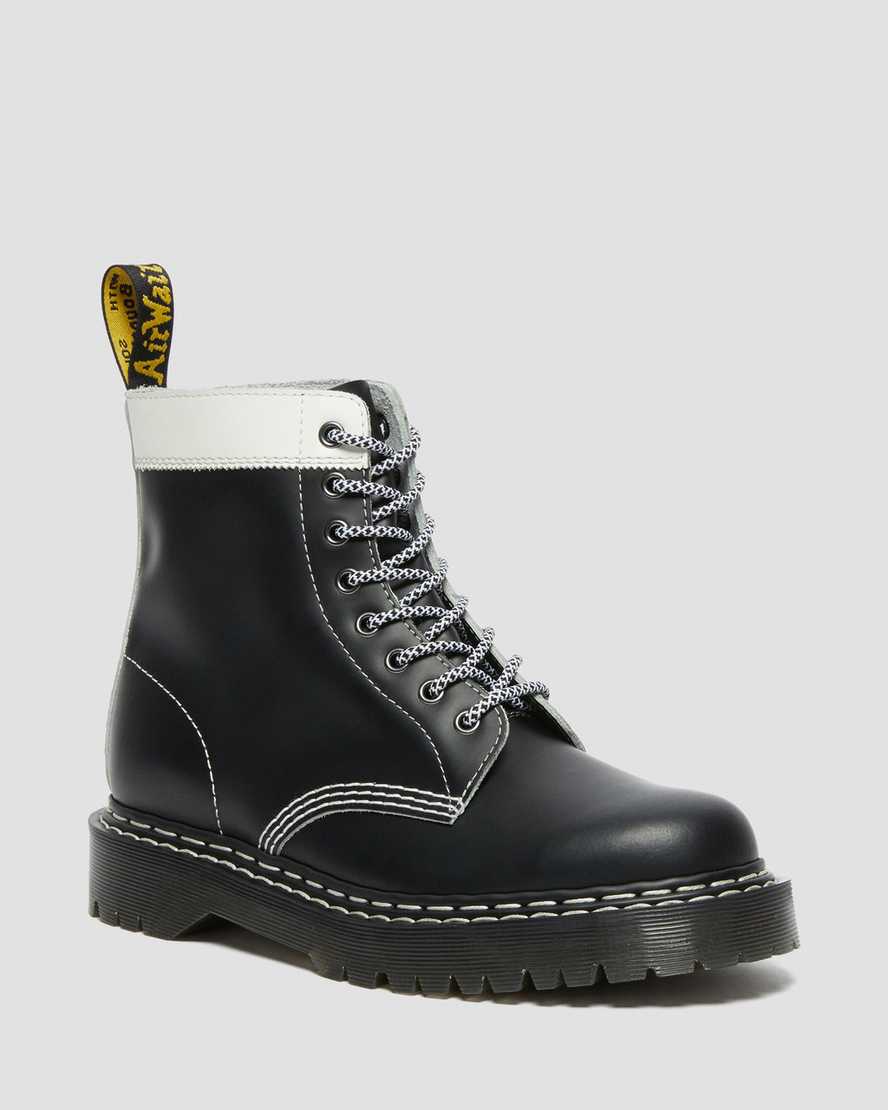 DR MARTENS 1460 PASCAL BEX LEATHER CONTRAST (WHITE UPPER)