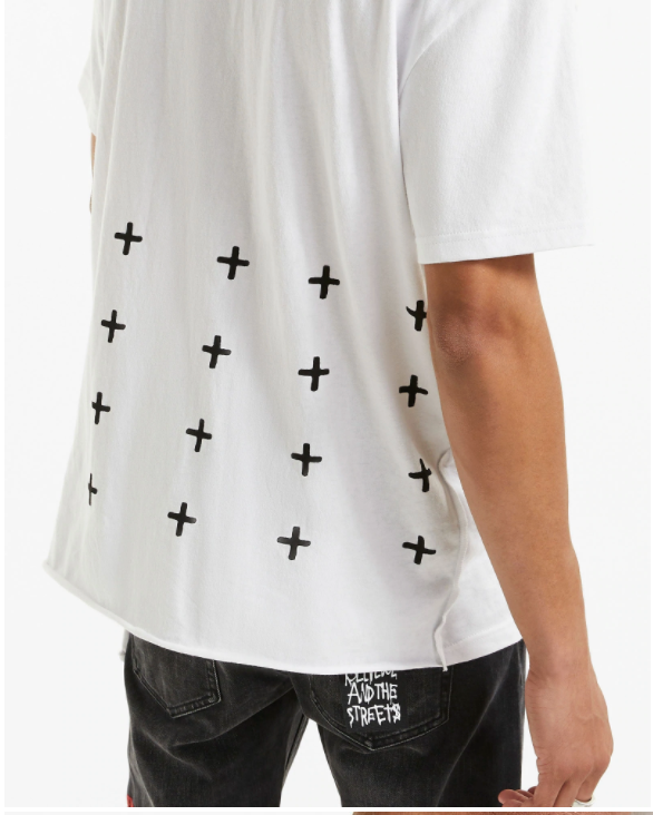 KSUBI 4X4 BIGGIE SS TEE OPTIC WHITE
