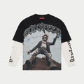 God Speed 'layered tee'