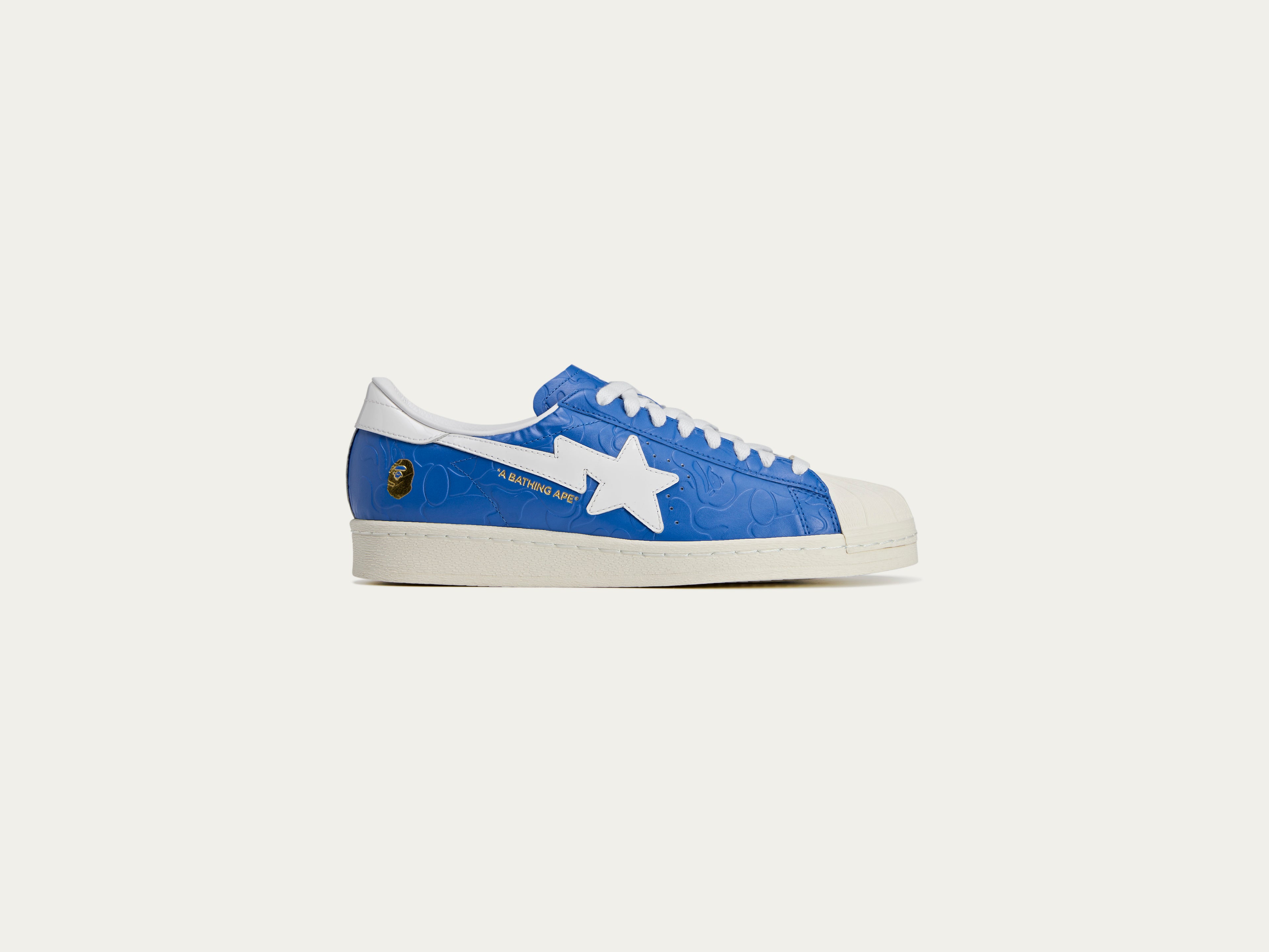 Adidas x bape superstars