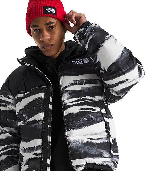 the north face 1996 nuptse print