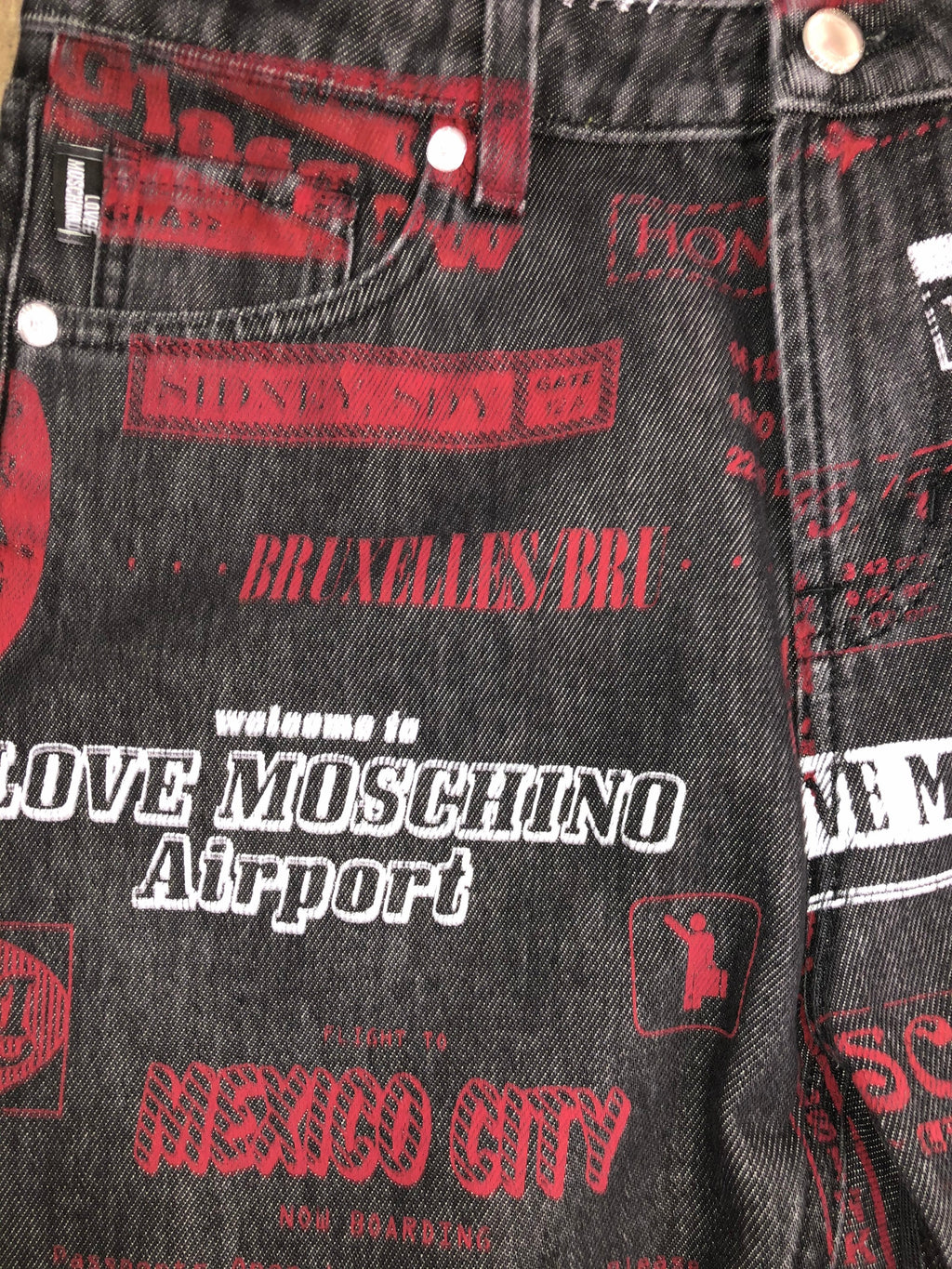 Love Moschino Logomania Jean