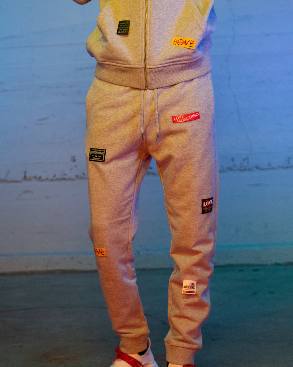 Love Moschino Patches Sweatpant
