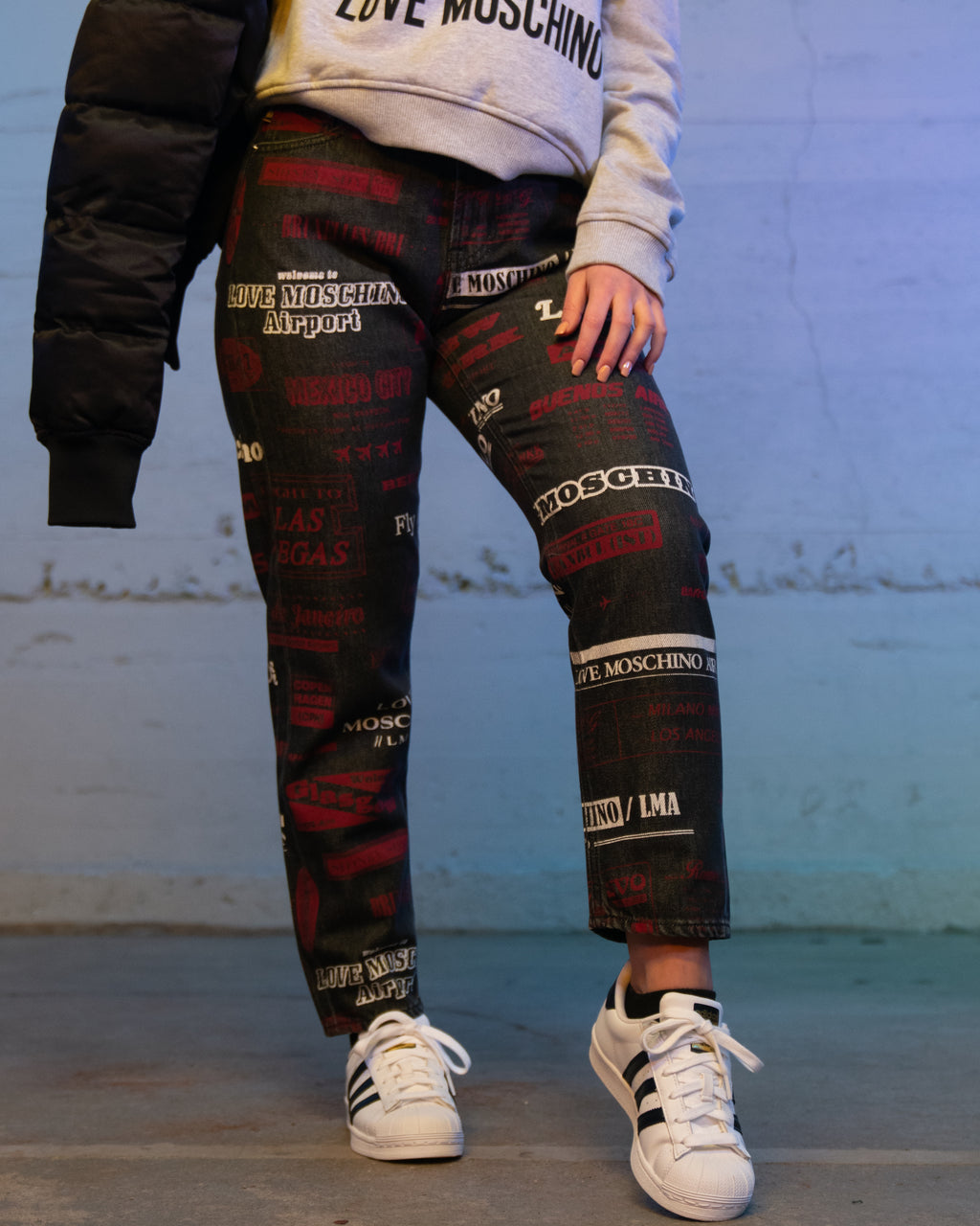 Love Moschino Logomania Jean