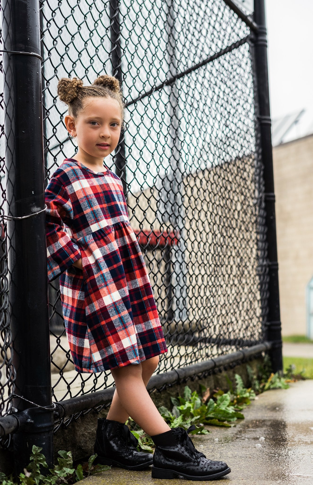 Smells Like Teen Spirit Woven Skater Dress